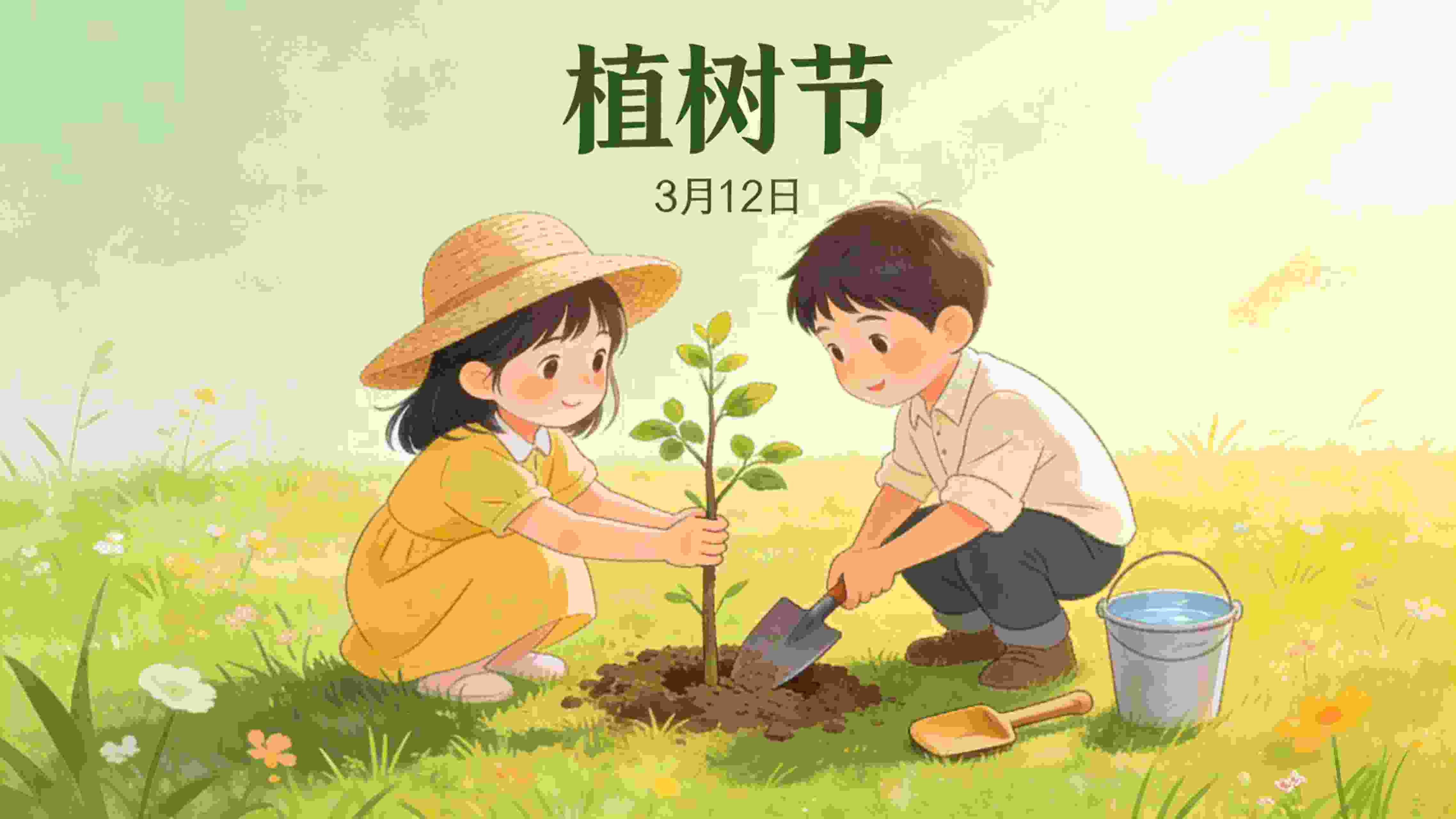 植树节 | 践行绿色理念，共建美丽家园！